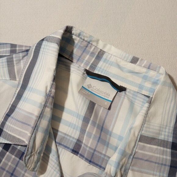 Columbia Men's Small Shirt New With Tags Omni-wick Short Sleeve Polyester Nylon - Picture 3 of 9